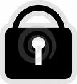 padlock internet security image